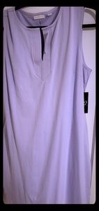 NWT New York and co purple knee length dress